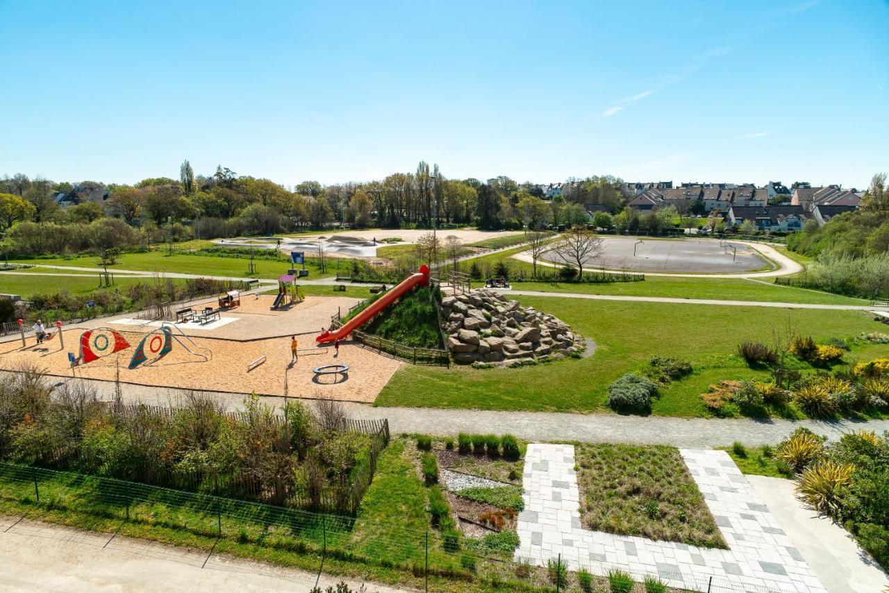 Les Thermes 521 - Appt Proche Plage Avec Piscine Partagee Concarneau Exterior foto